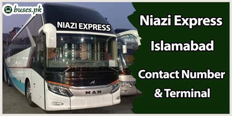 Niazi Express Islamabad Terminal & Contact Number .